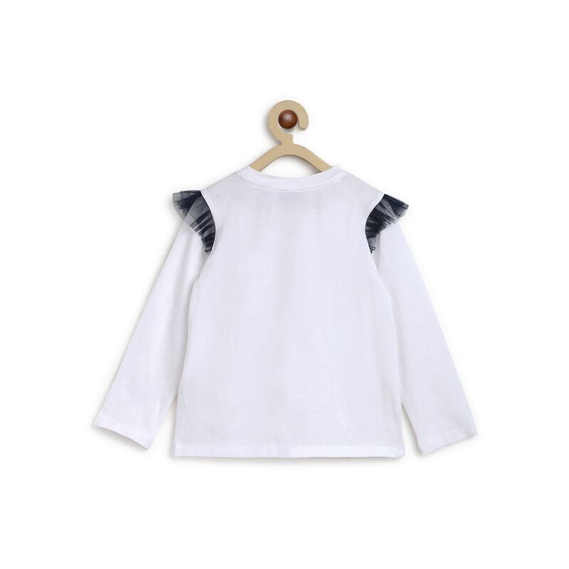 Girls Bronze Long Sleeve Knitted T-Shirt image number null